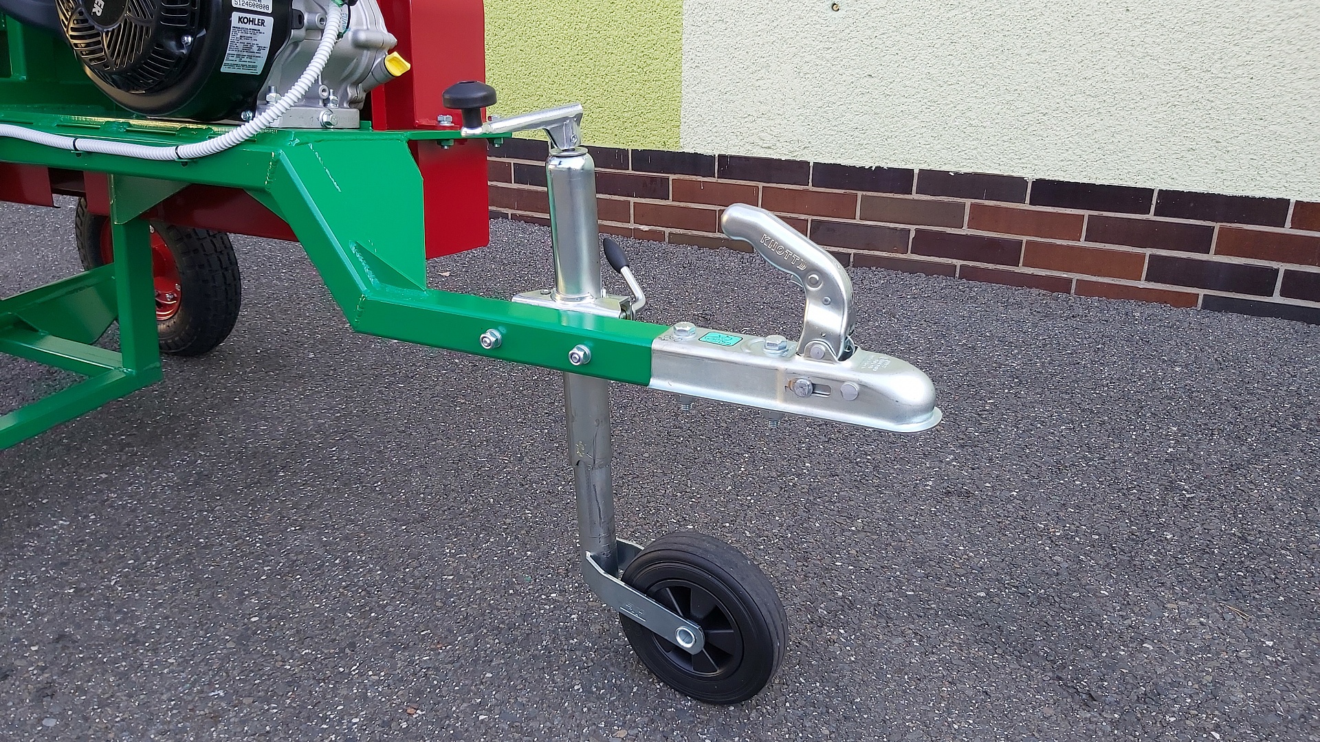 Wood chippers PIRANA 14HP WHEELS 410X100 ST/SPA/02